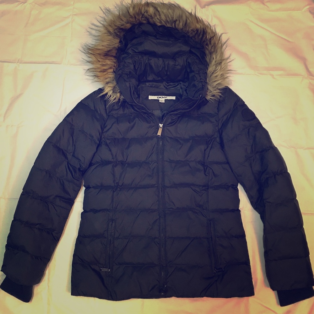 DKNY women's down coat S